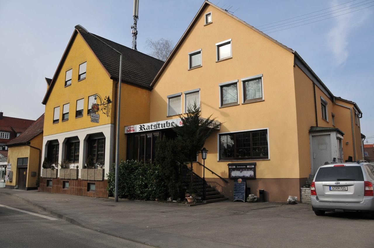 Hotel Gasthof Ratstube Kirchheim unter Teck Exterior photo